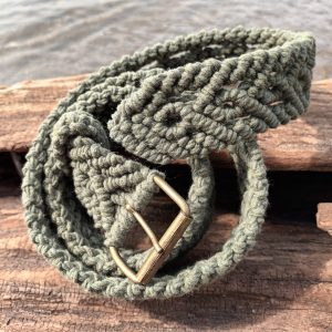 Ceinture macramé
